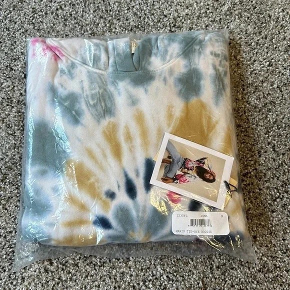 Nation LTD Maris Cropped Sweatshirt, NWT, 100% Peruvian Cotton, Medium - Picture 4 of 5